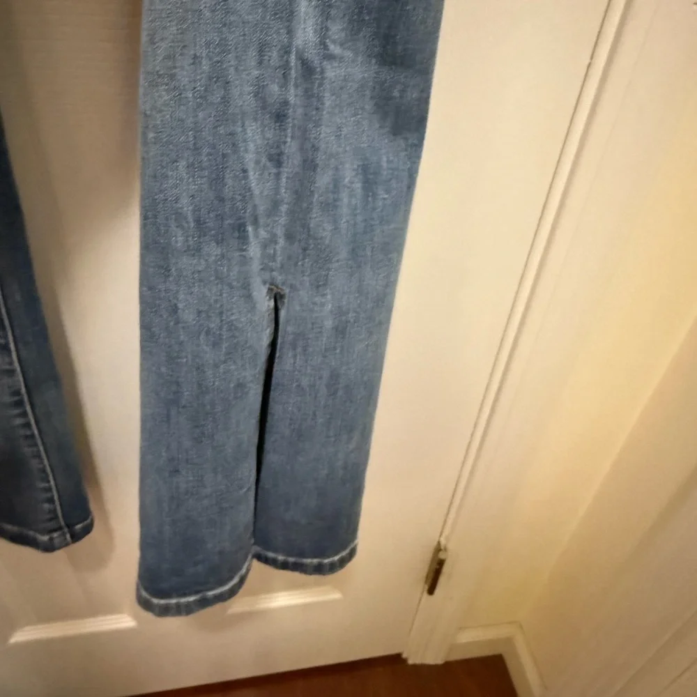 Grace & Lace Split Flare Denim Distressed Women's Jeans 10 NWT - Picture 8 of 10